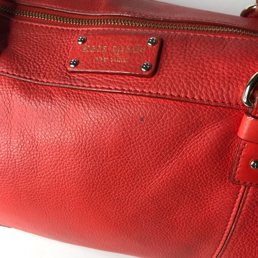 KATE SPADE LEATHER SATCHEL - Picture 9 of 14